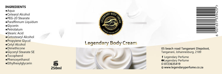 Woman Body Cream